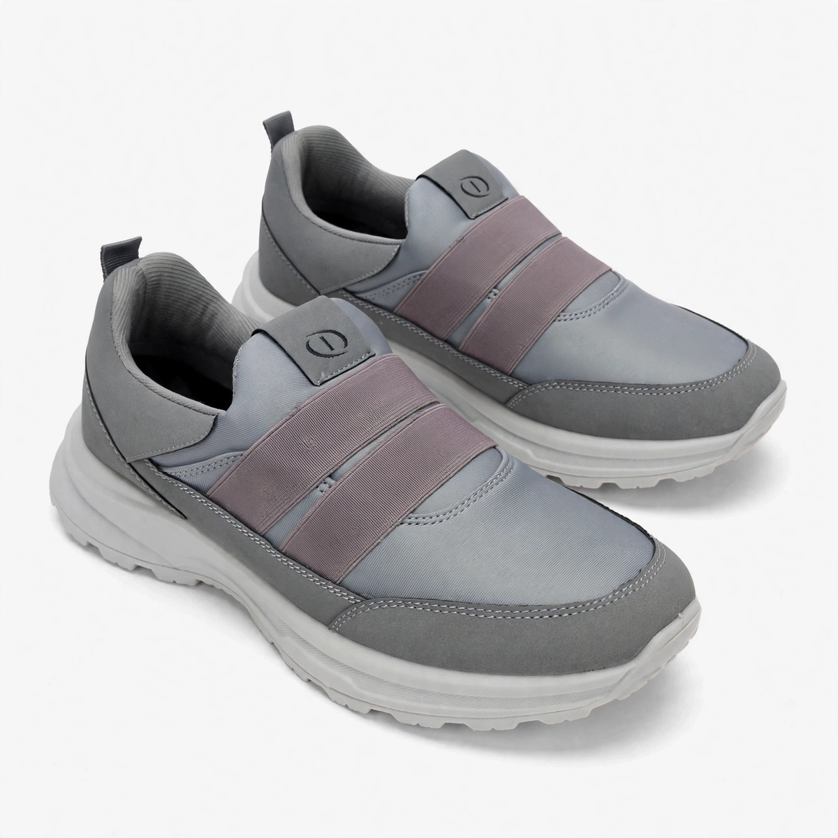 Men's Slip-On Sneakers - Grey