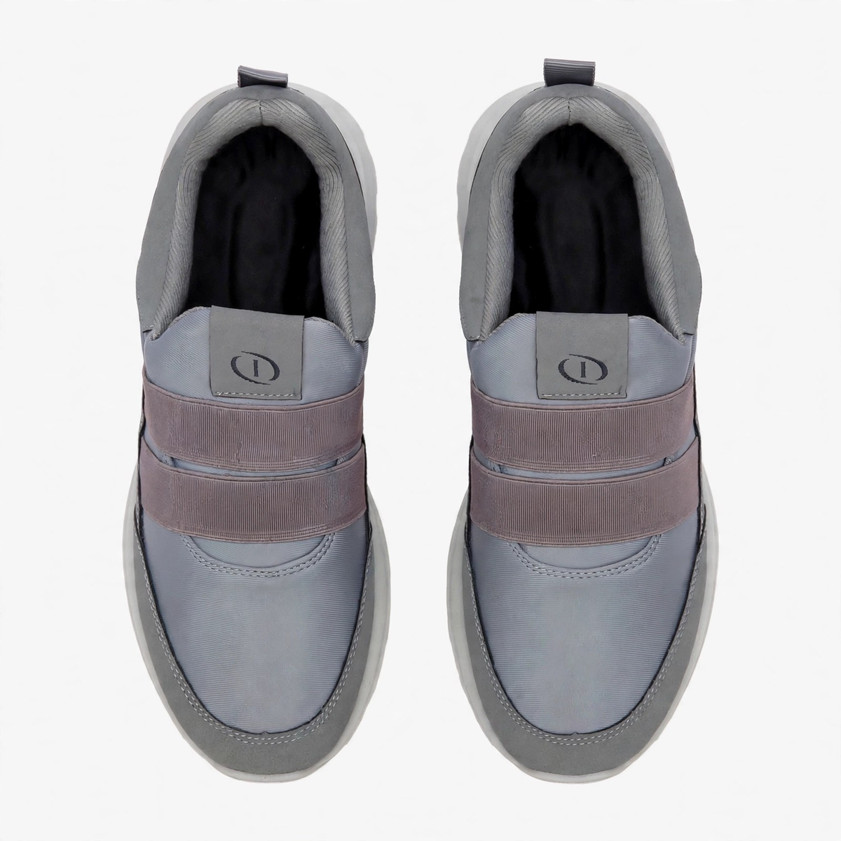 Men's Slip-On Sneakers - Grey