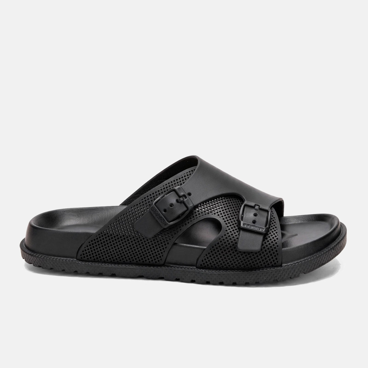 black_double_buckle_slides