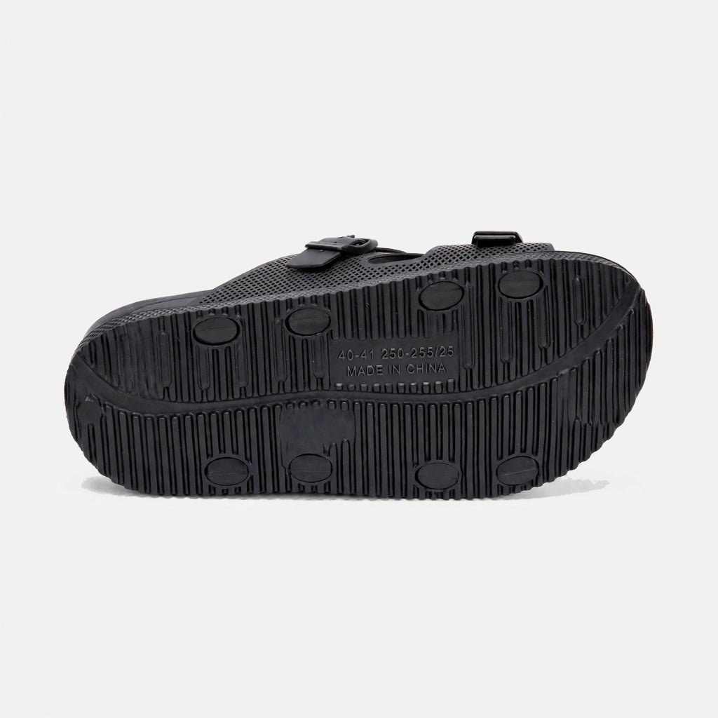 black_double_buckle_slides