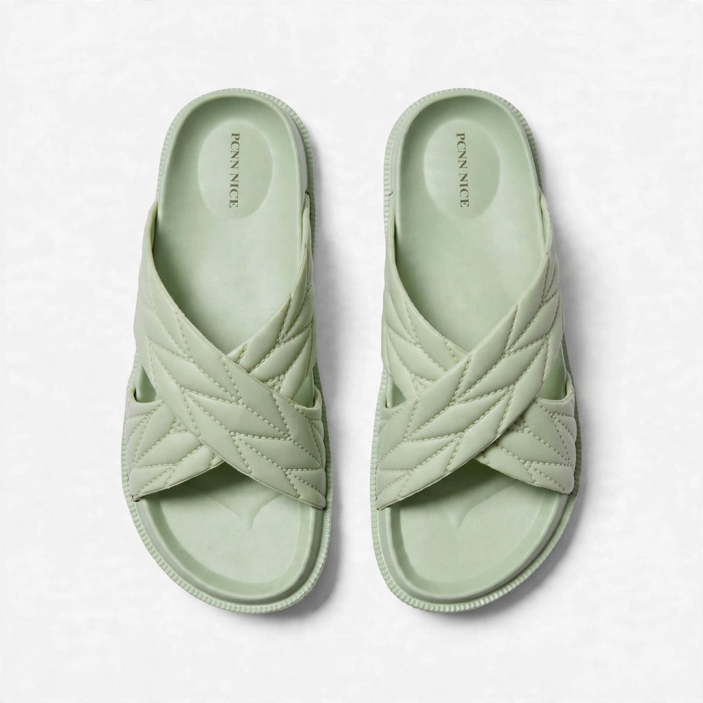 Women's Cross Slide - Green